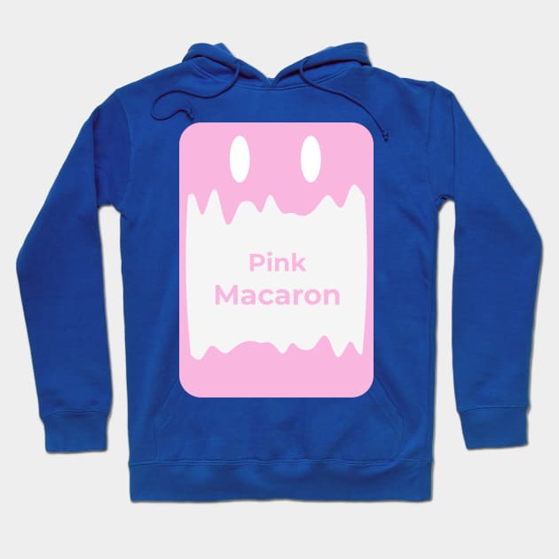 pink macaron Hoodie by Kopandavil